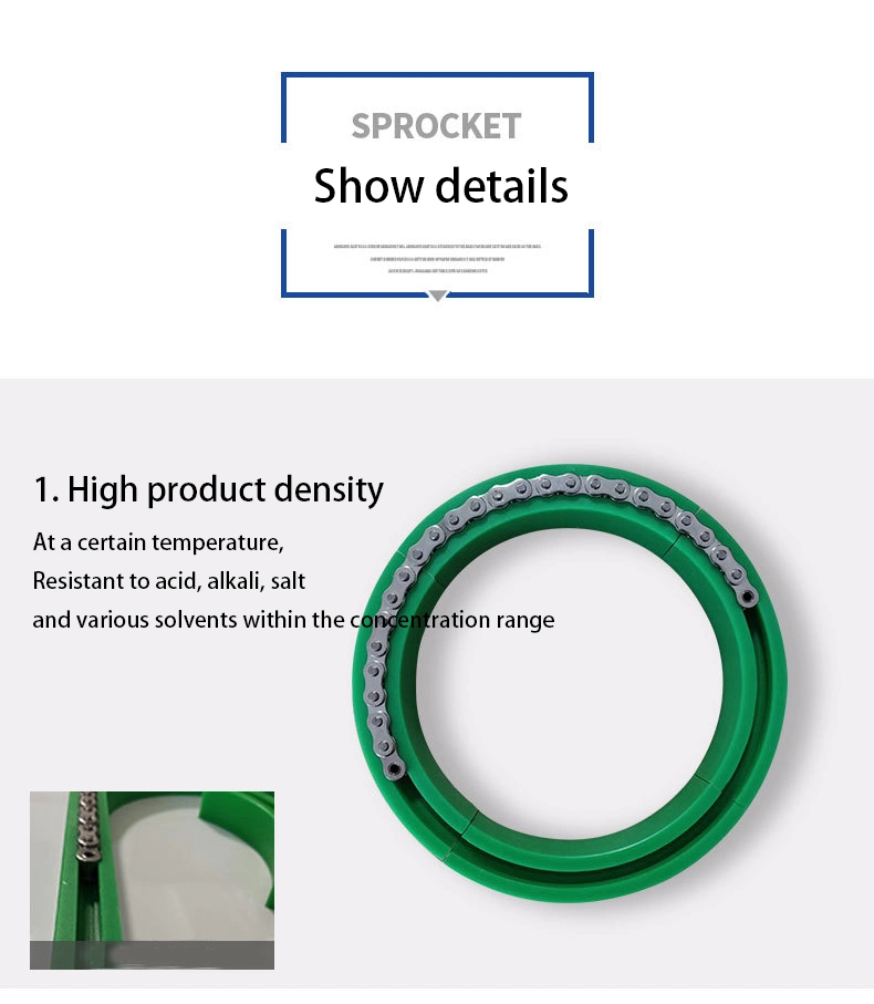 China Injection Molding Plastic Slide Guide PE Plastic Material Chain Guide